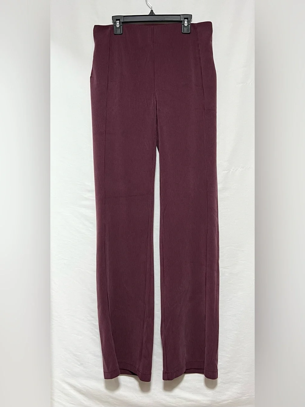Lululemon Ribbed Softstreme High Rise Flared Pants Activewear Athleisure Lounge